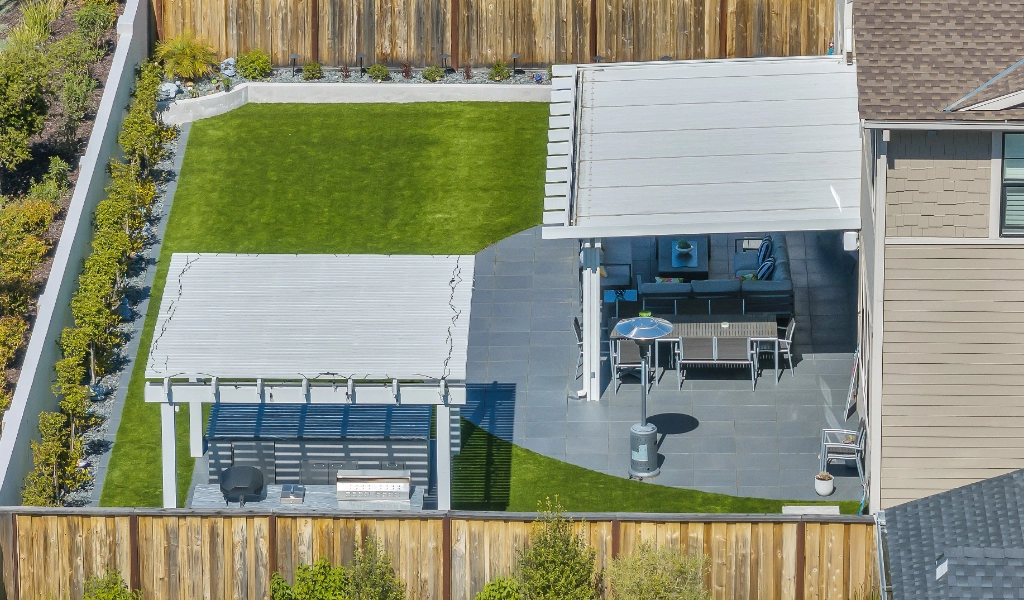 Backyard & ADU remodel in California.