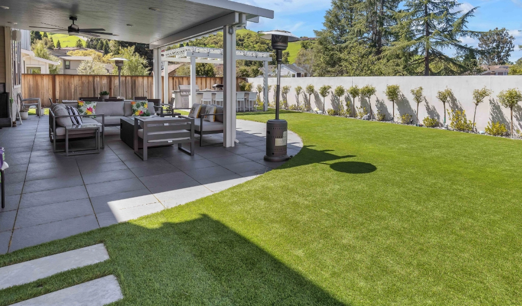 Backyard & ADU remodel in Danville, California.