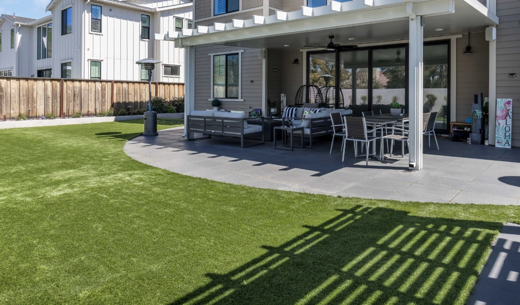 Backyard remodel in Danville, CA.