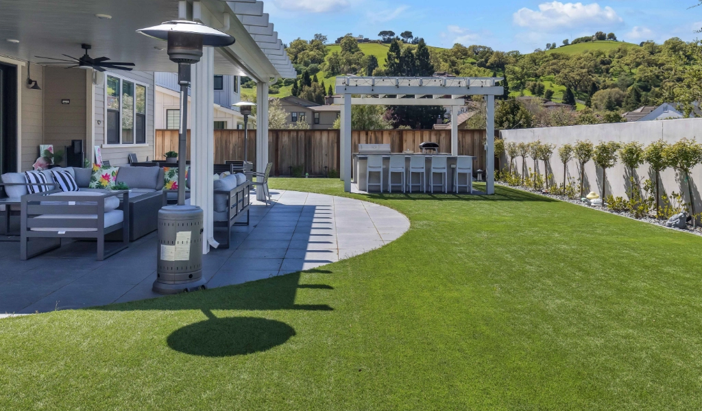 New backyard in Danville, CA.