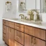 Modern San Ramon bathroom remodel.